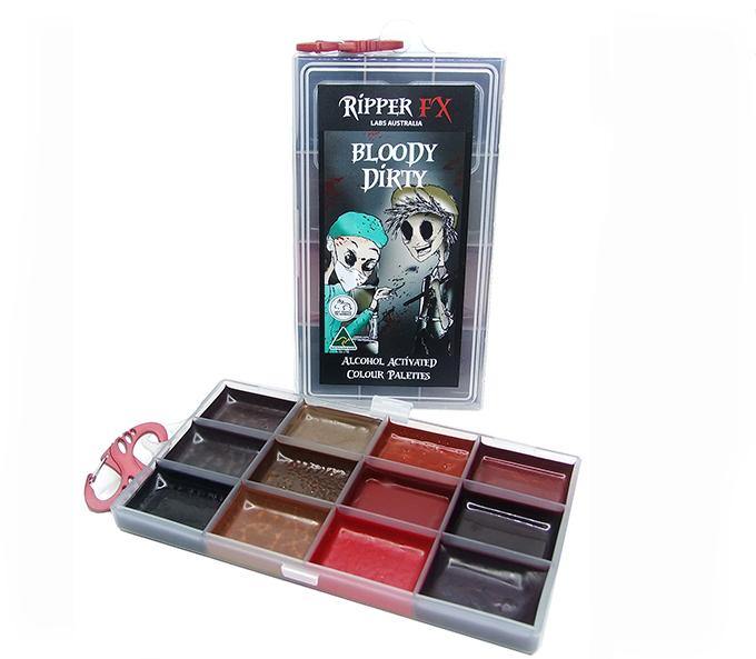 Ripper FX - Bloody Dirty Alcohol Palette – The Makeup Armoury
