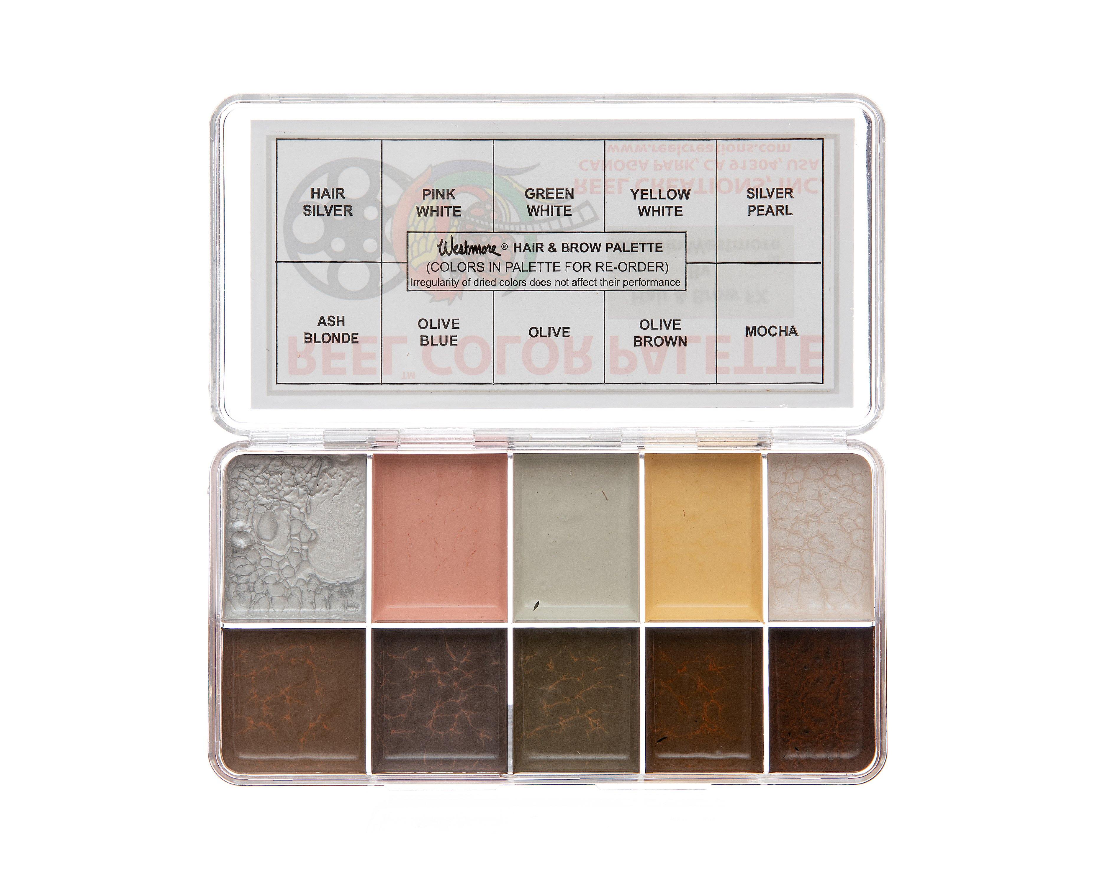 Reel Westmore Hair and Brow Palette – Costume & Make Up Shop
